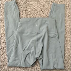 Lululemon Wunder train 25” legging in rhino grey - size 4